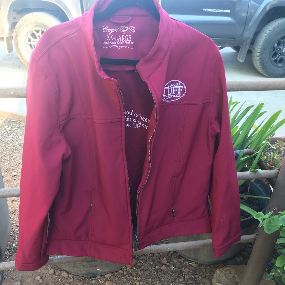 Cowgirl tuff rain jacket